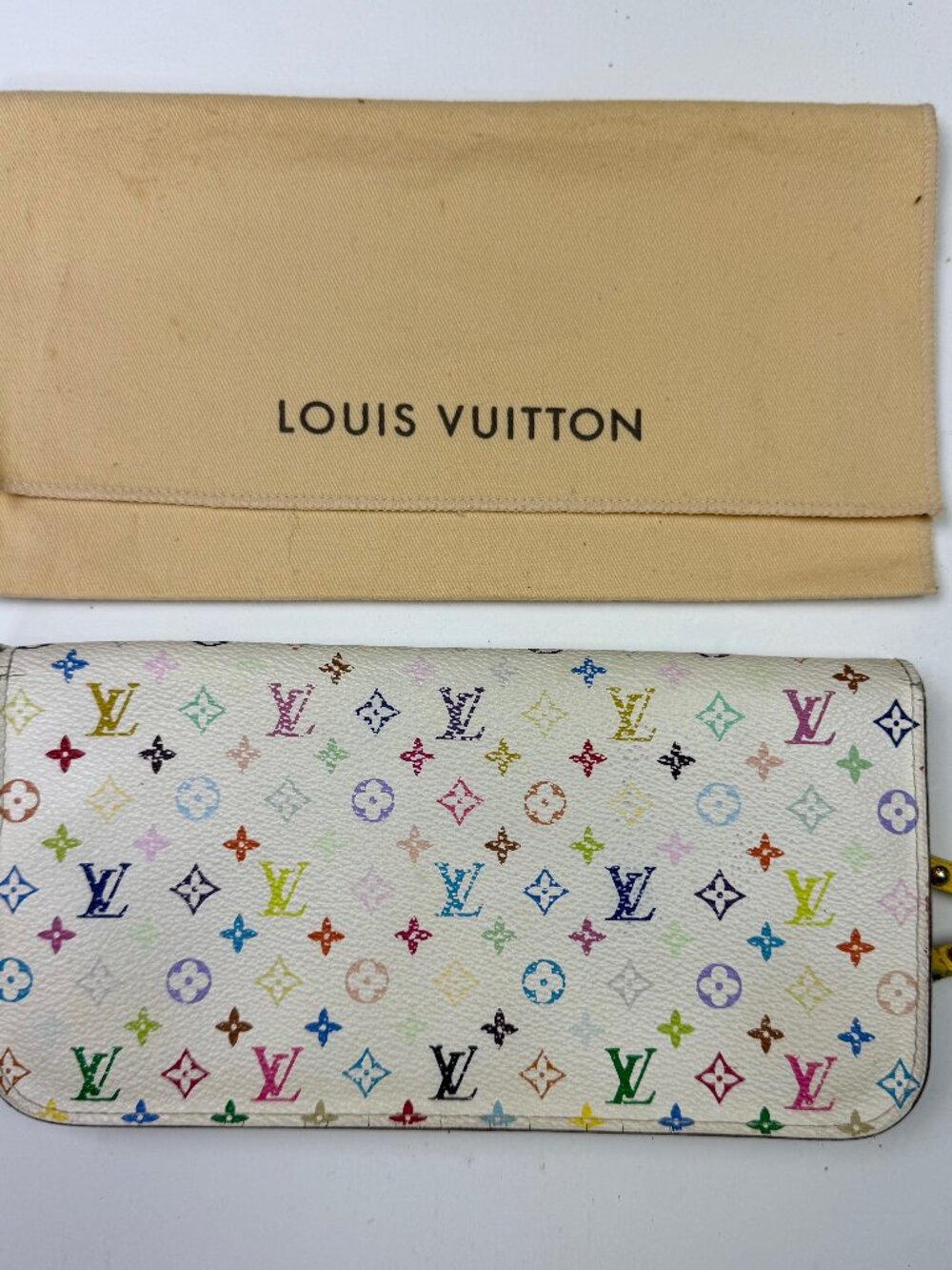 LOUIS VUITTON Murakami Limited Edition Monogram Multicolor Long Wallet